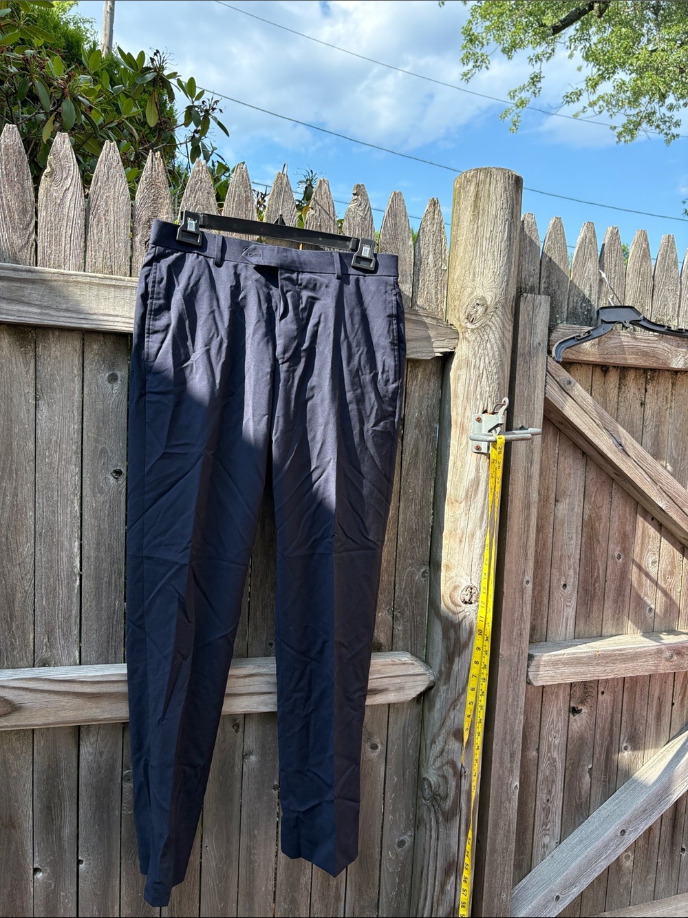 Brooks Brothers 33/32 navy wool dress pants. NWOT!
